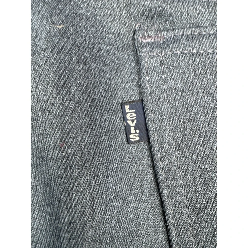 Vintage 80s Levi's 517 Sta-Prest Pants 38x33 USA Blue Polyester Bootcut